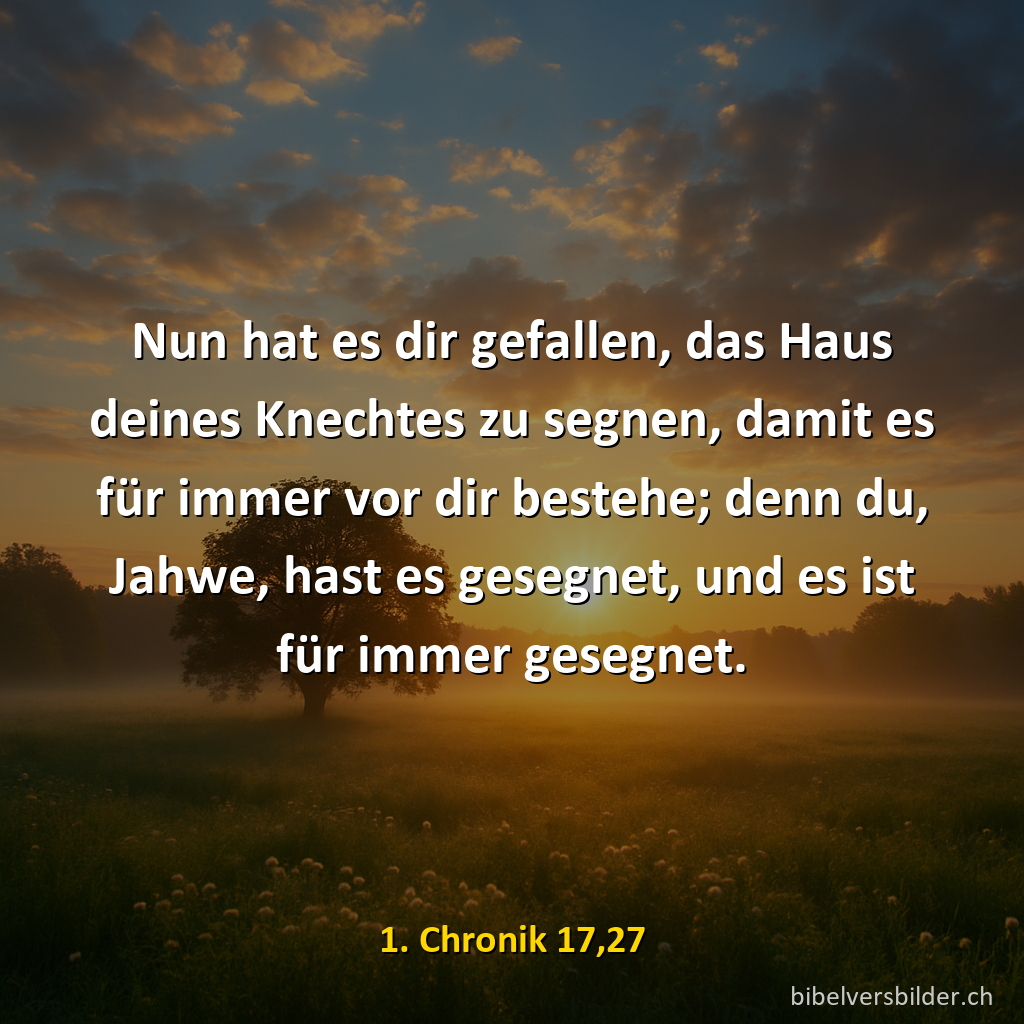 1. Chronik 17,27