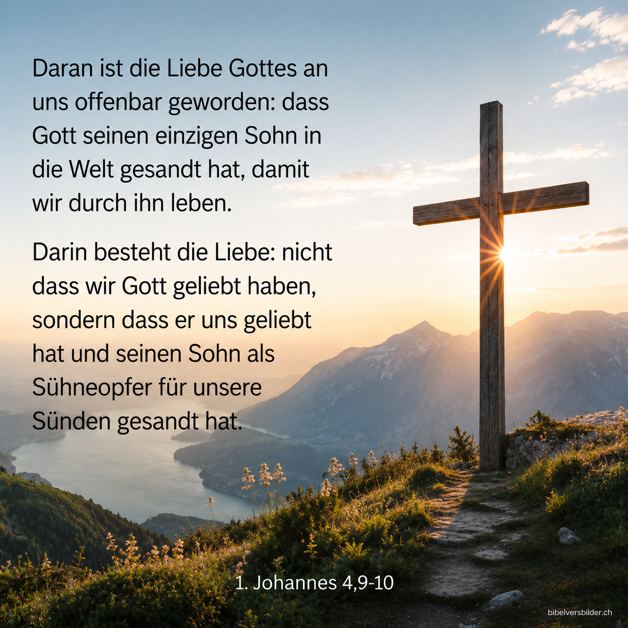 1. Johannes 4,9-10