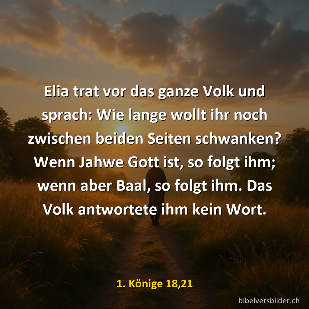 1. Könige 18,21