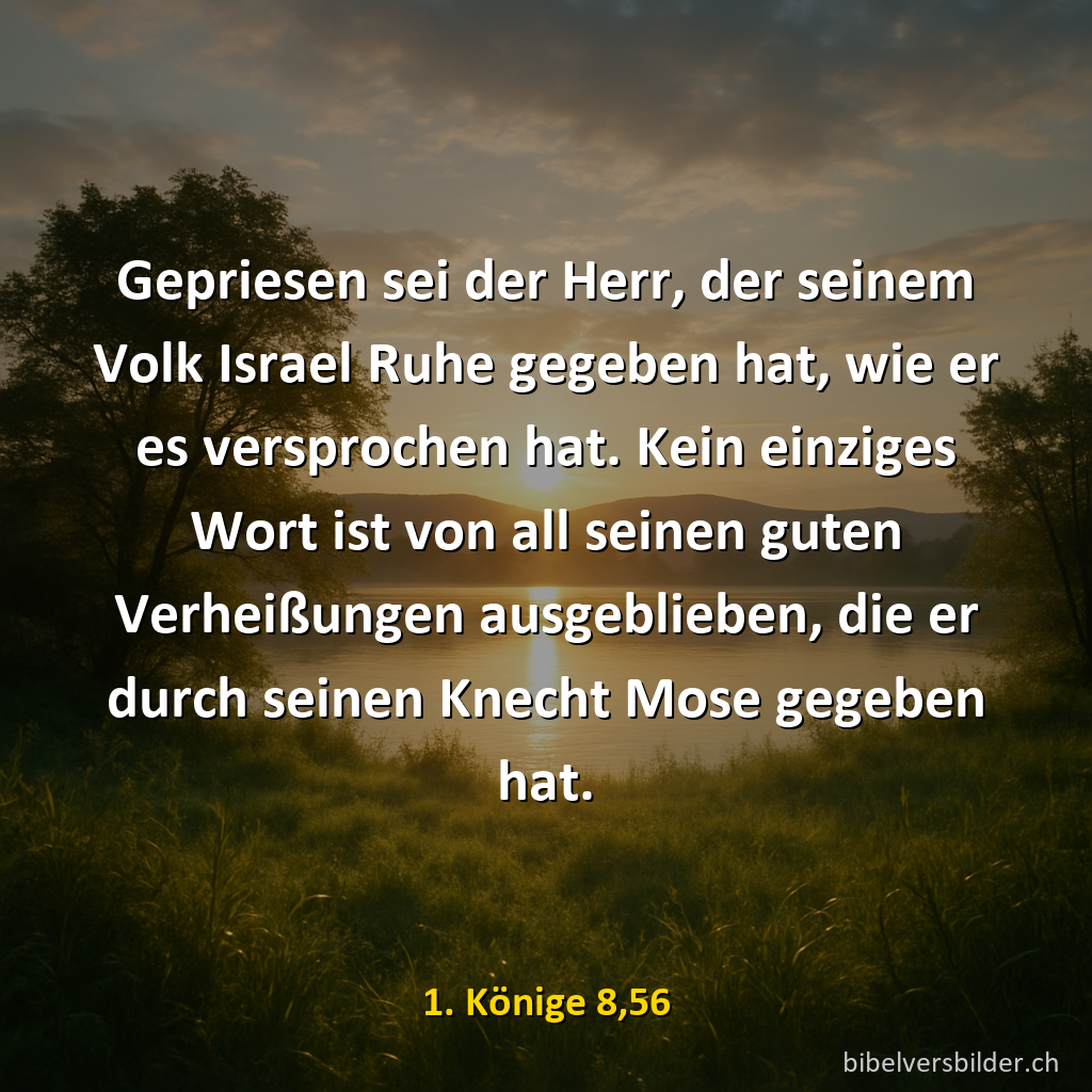 1. Könige 8,56