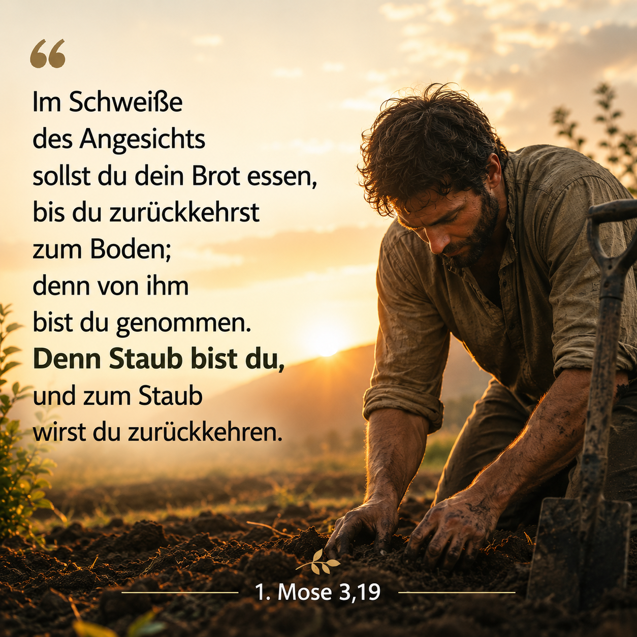 1. Mose 3,19