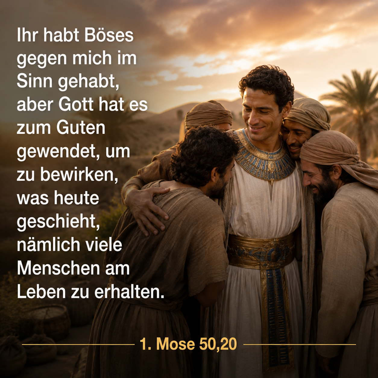 1. Mose 50,20