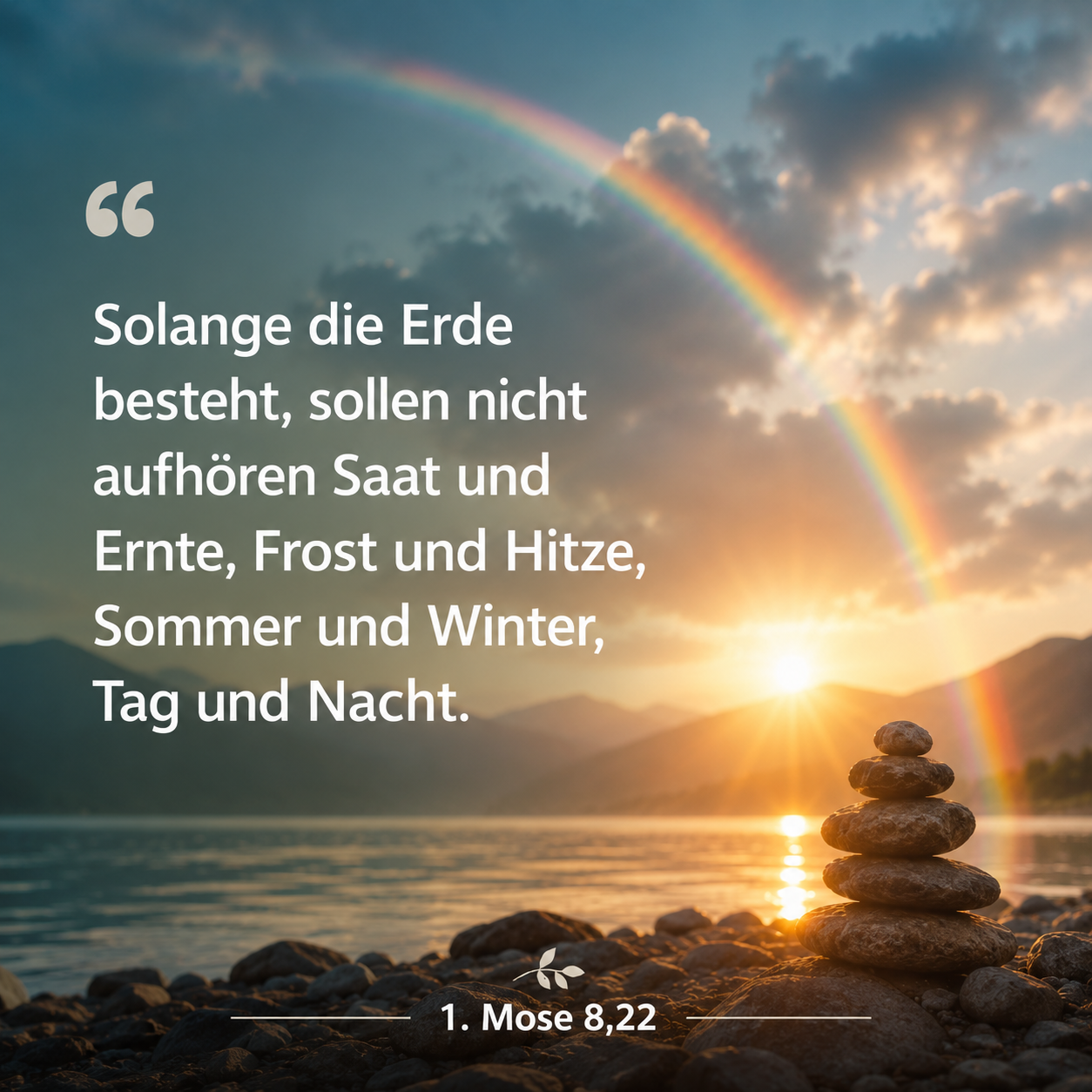 1. Mose 8,22