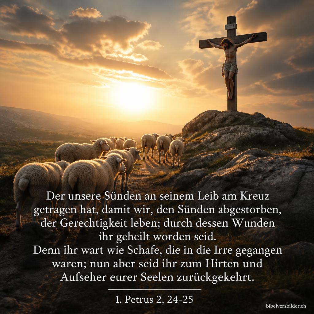 1. Petrus 2,24-25