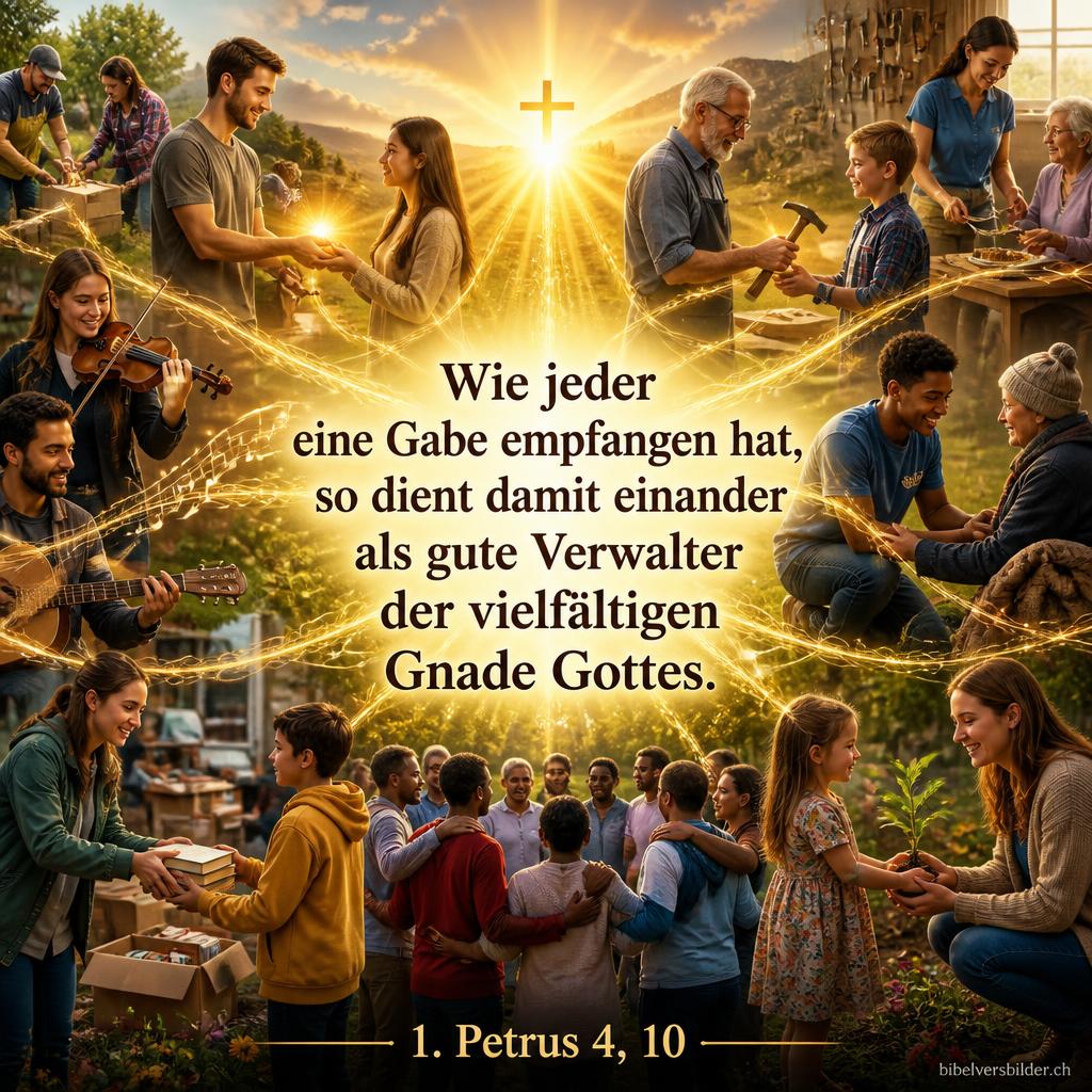 1. Petrus 4,10