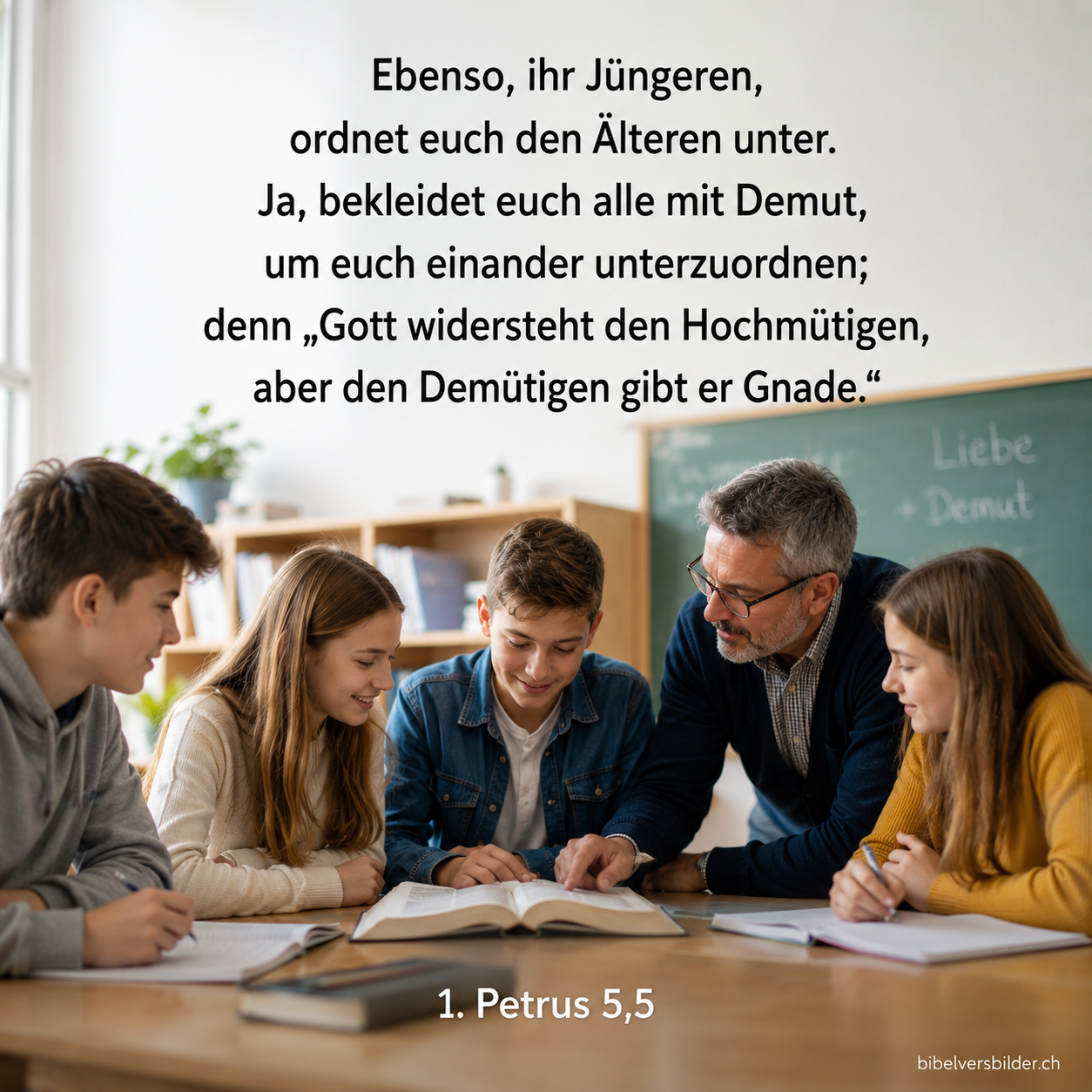 1. Petrus 5,5