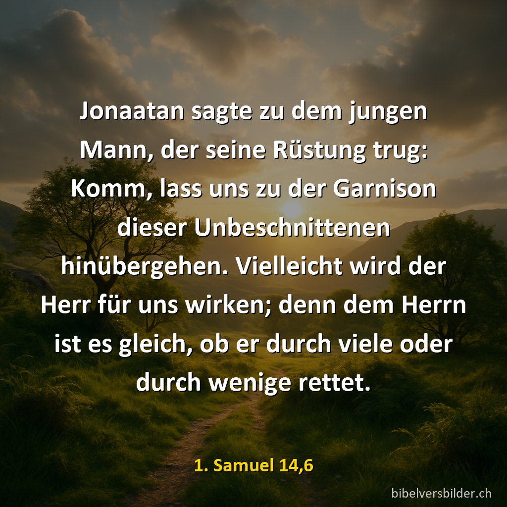 1. Samuel 14,6