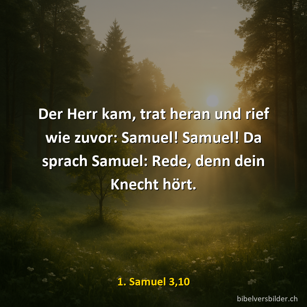 1. Samuel 3,10
