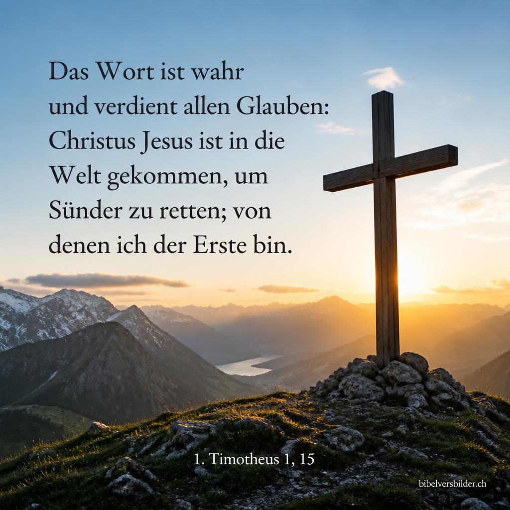 1. Timotheus 1,15