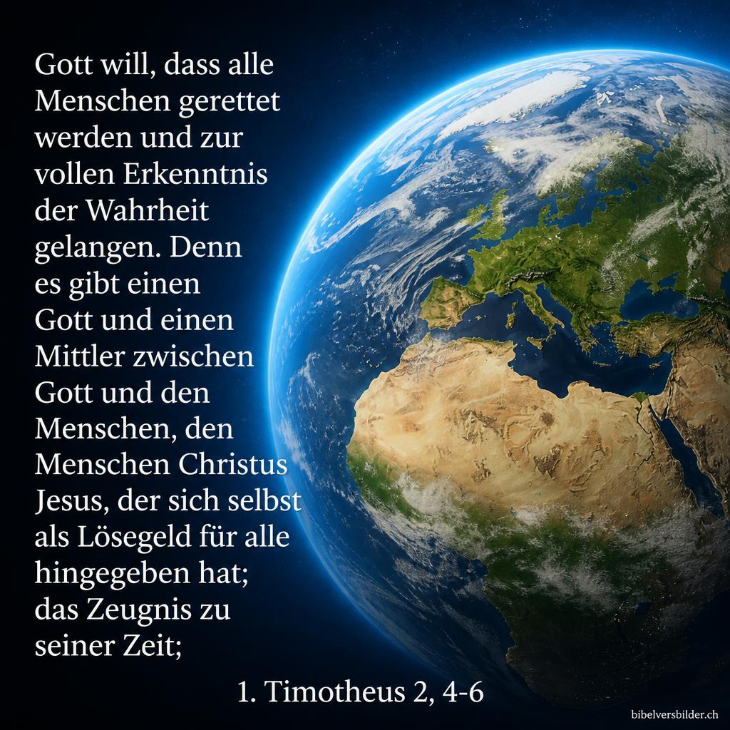 1. Timotheus 2,4-6