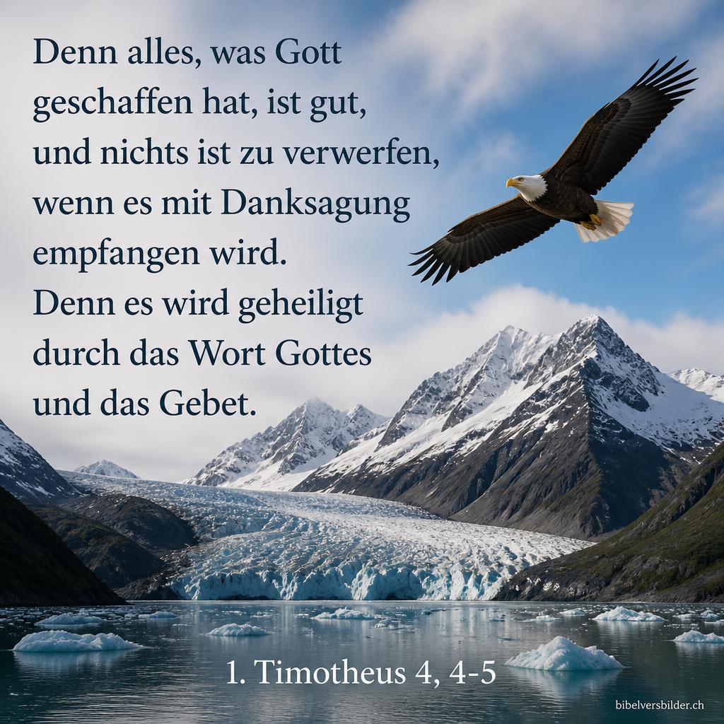1. Timotheus 4,4-5
