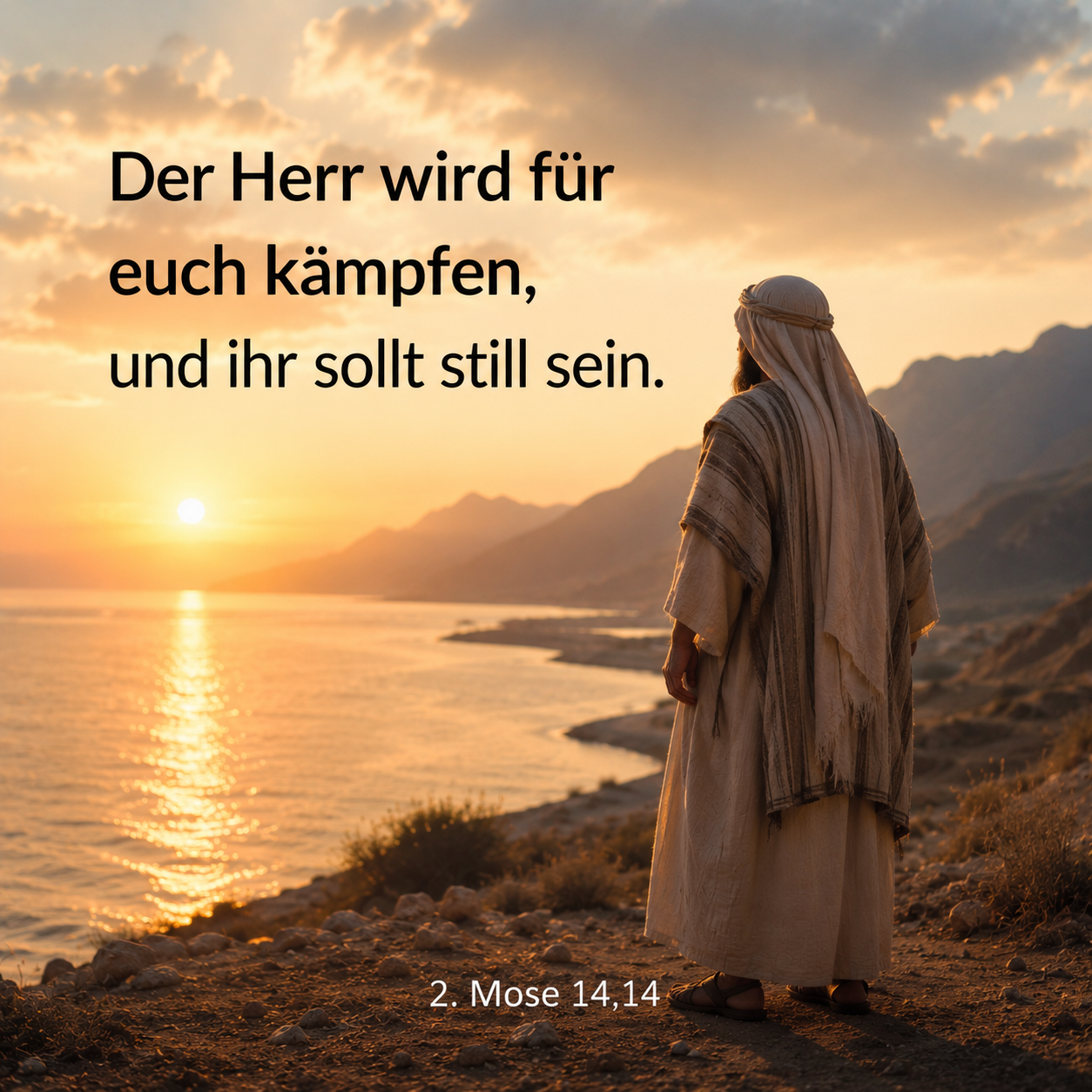 2. Mose 14,14