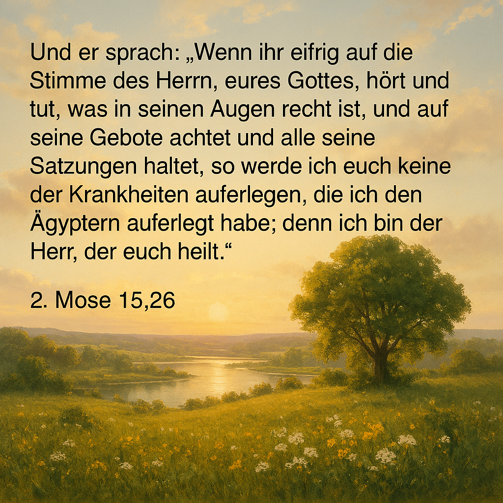 2. Mose 15,26