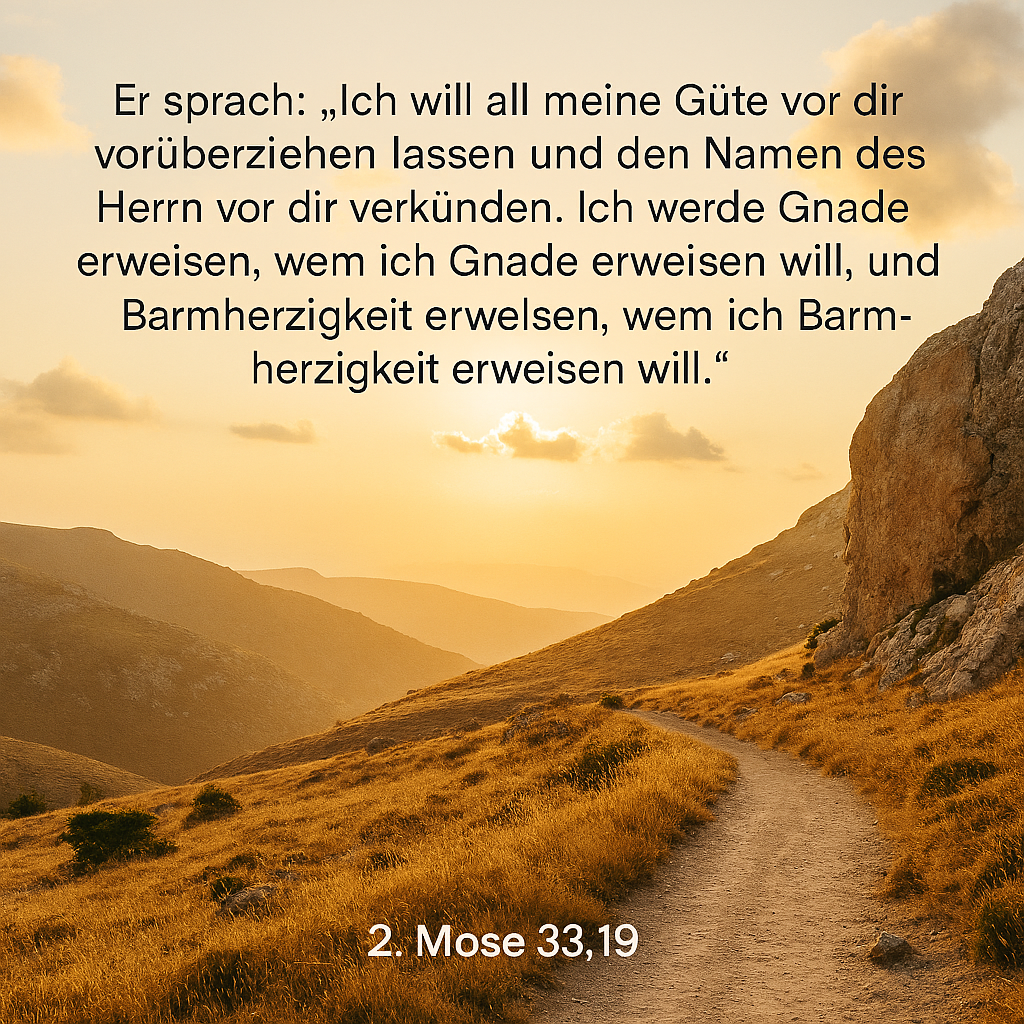 2. Mose 33,19