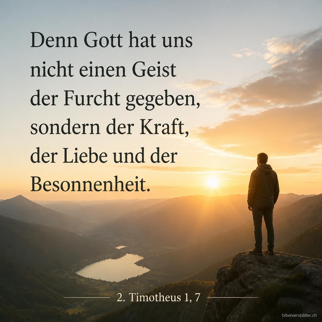 2. Timotheus 1,7