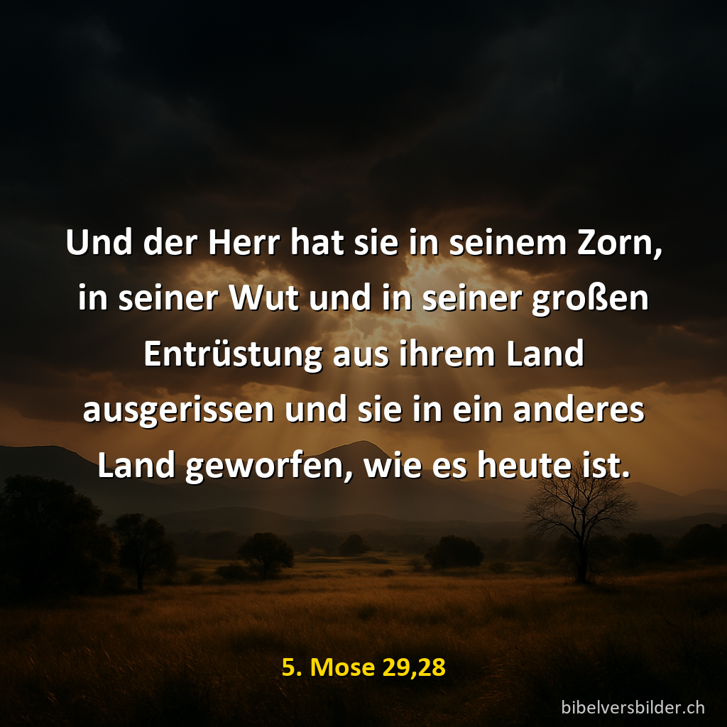 5. Mose 29,28