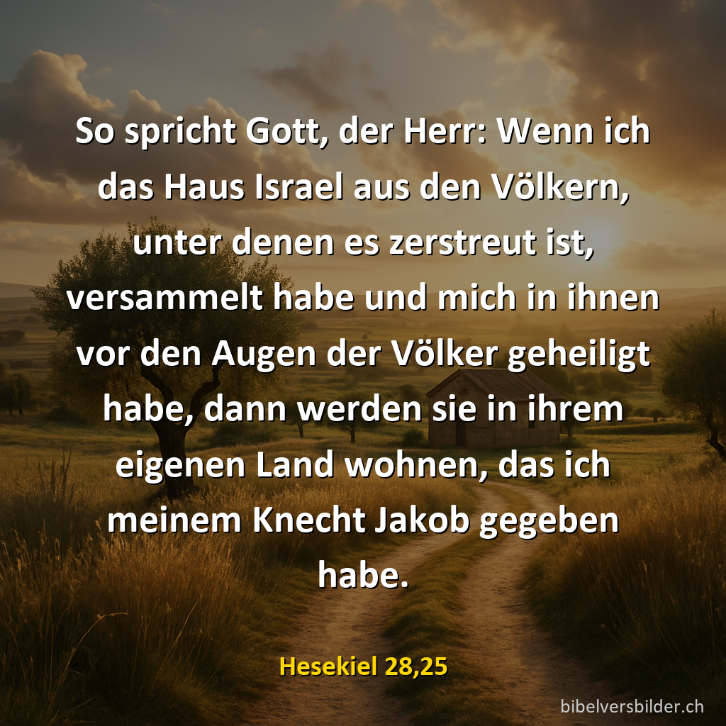 Hesekiel 28,25