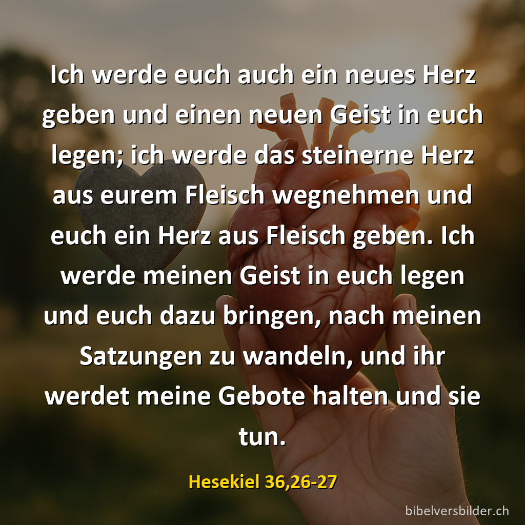 Hesekiel 36,26-27