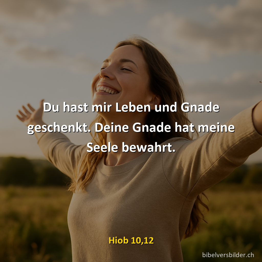 Hiob 10,12