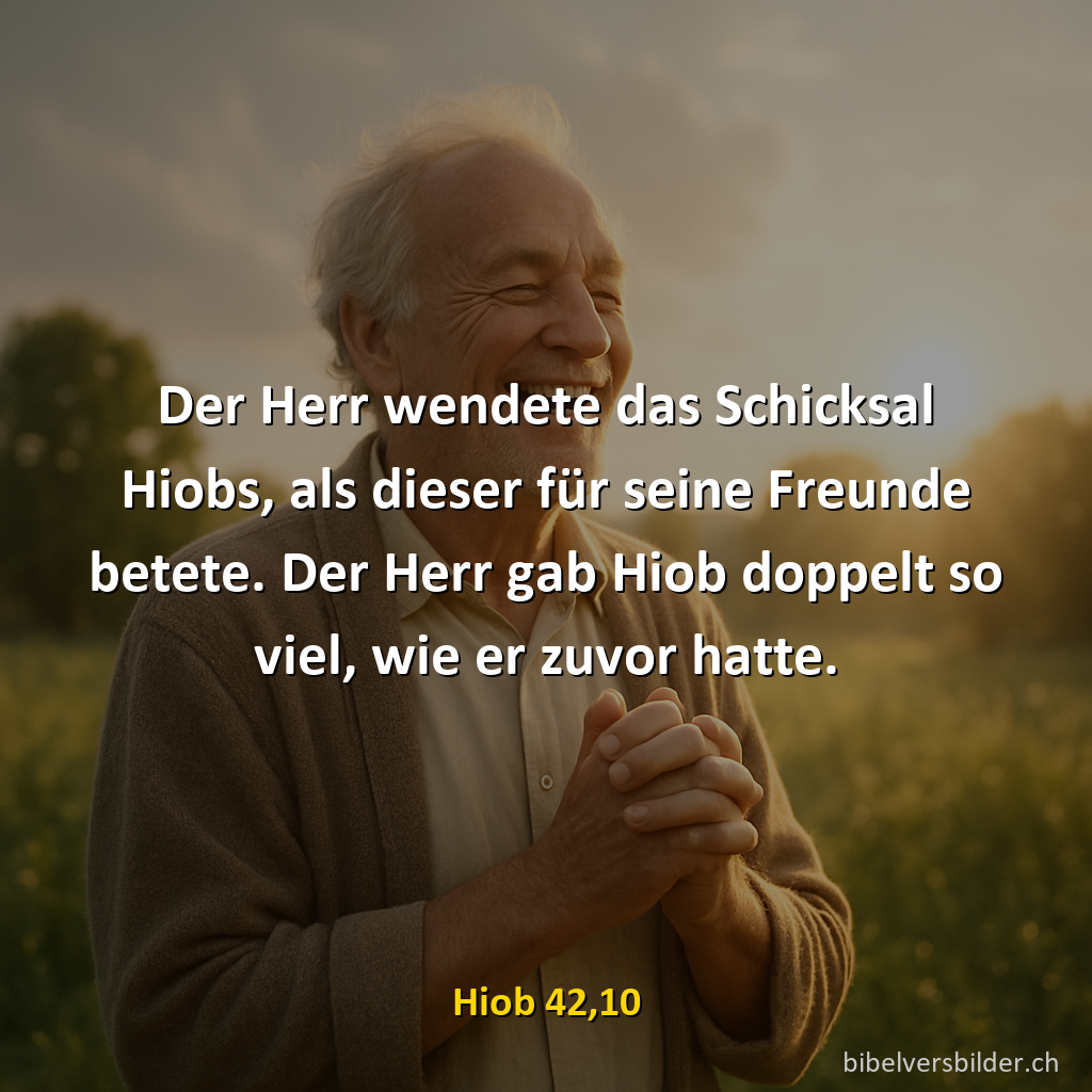 Hiob 42,10