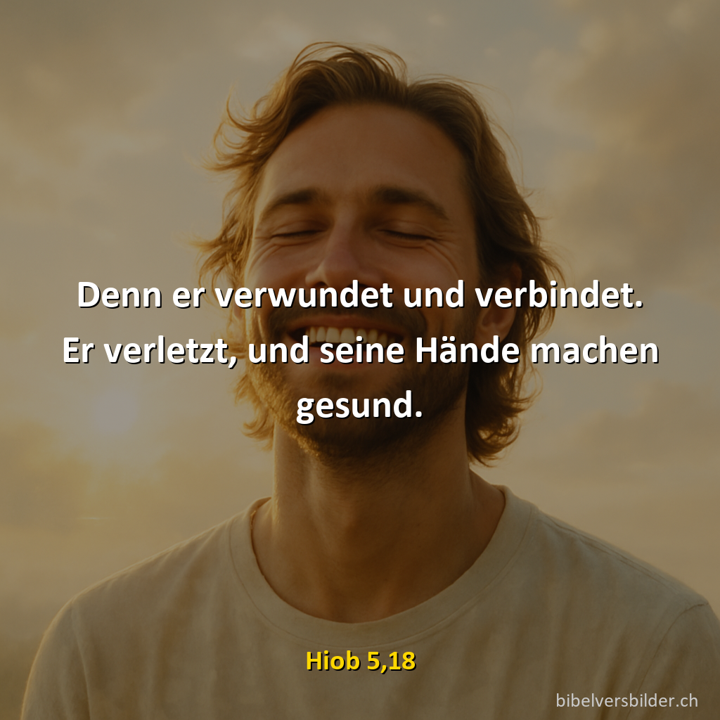 Hiob 5,18