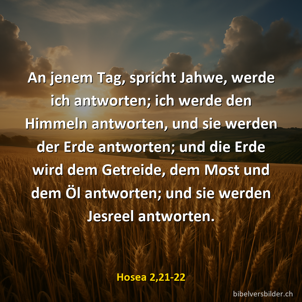 Hosea 2,21-22