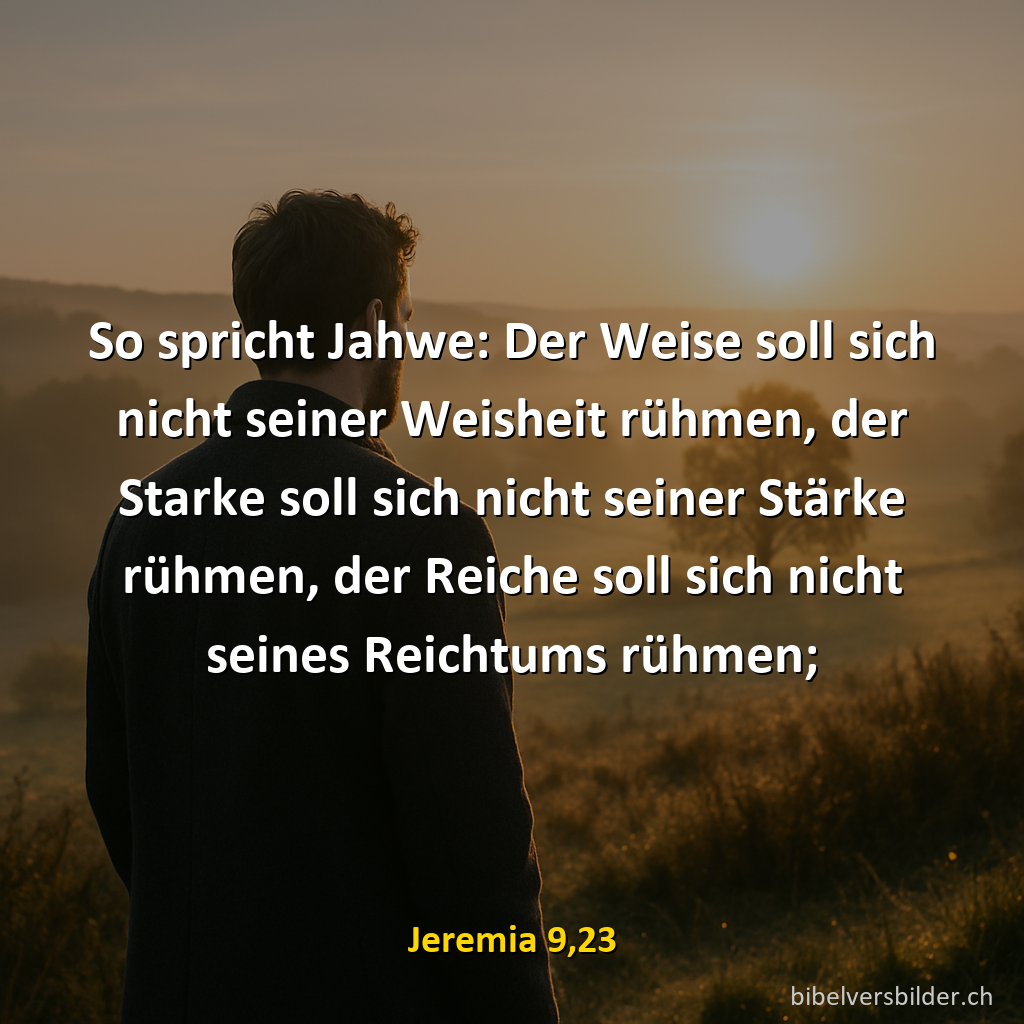 Jeremia 9,23