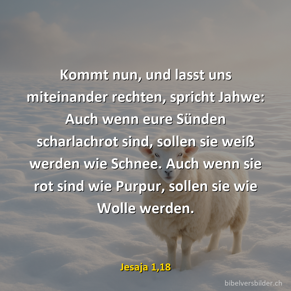 Jesaja 1,18