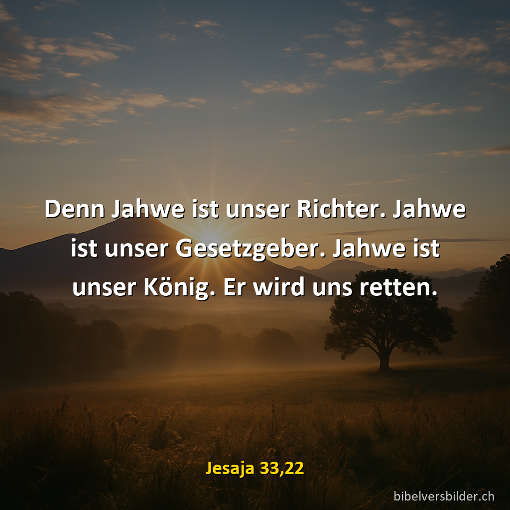 Jesaja 33,22