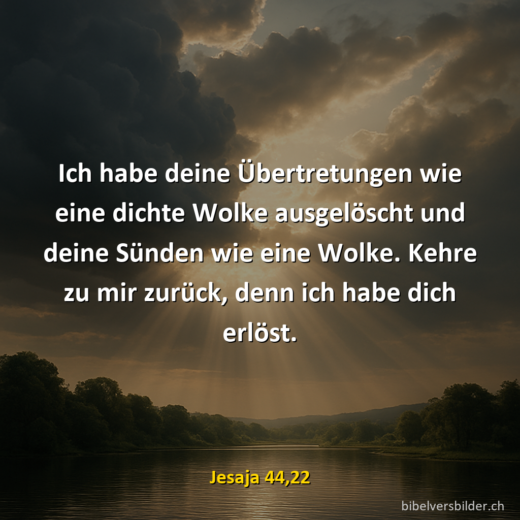 Jesaja 44,22