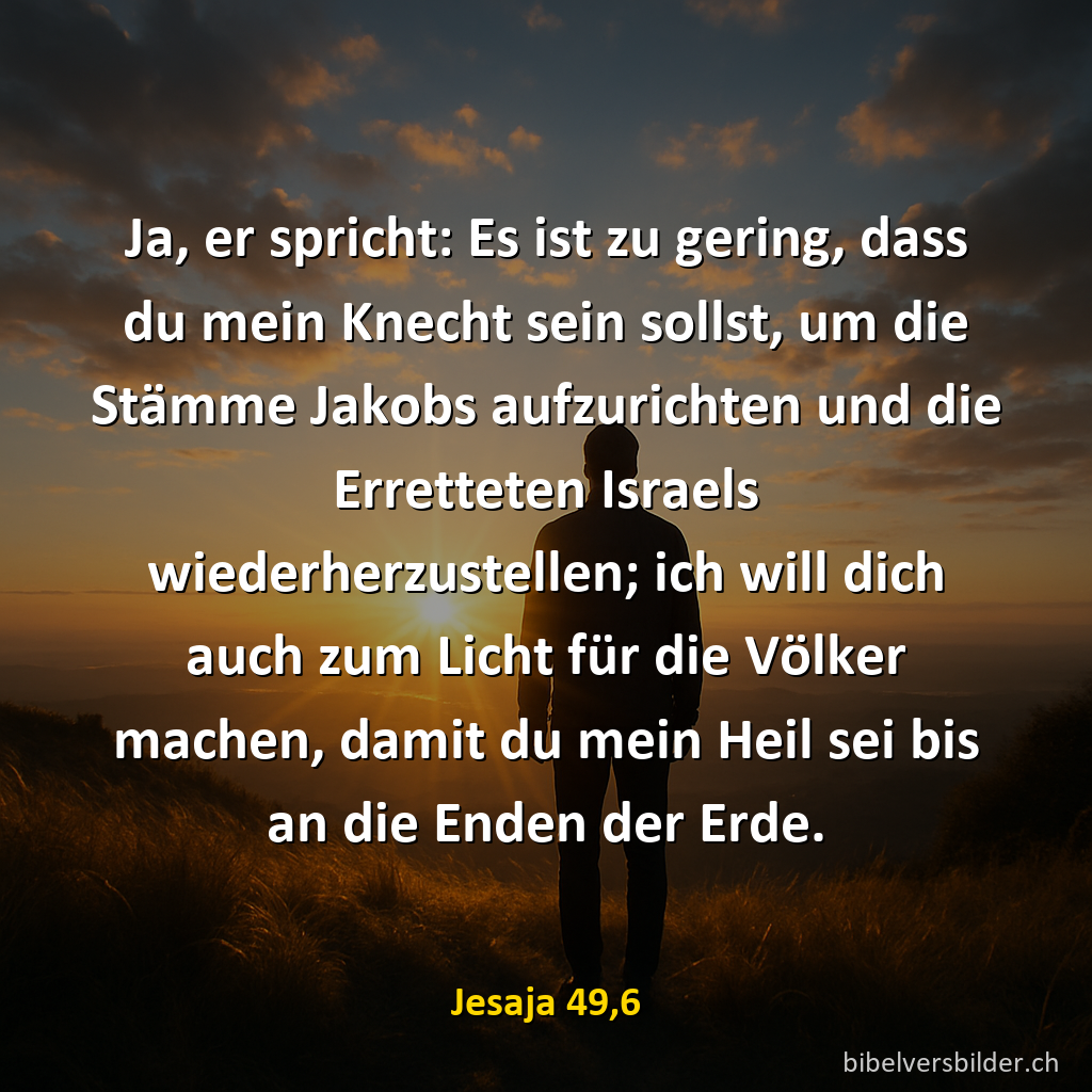 Jesaja 49,6