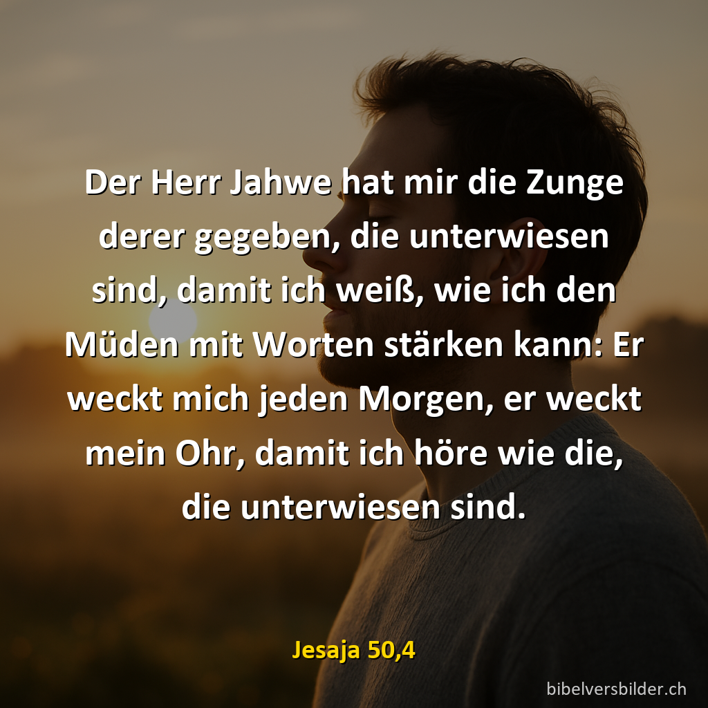 Jesaja 50,4