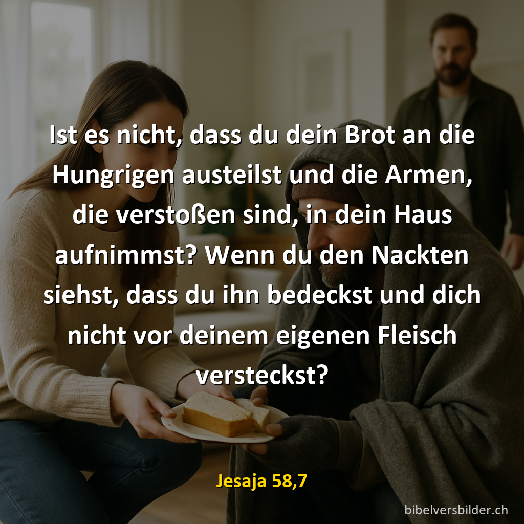 Jesaja 58,7