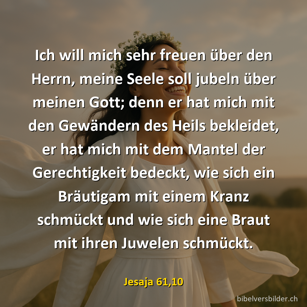 Jesaja 61,10