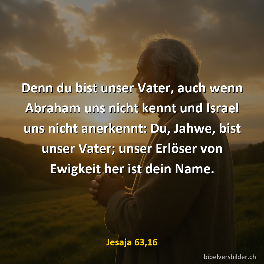Jesaja 63,16