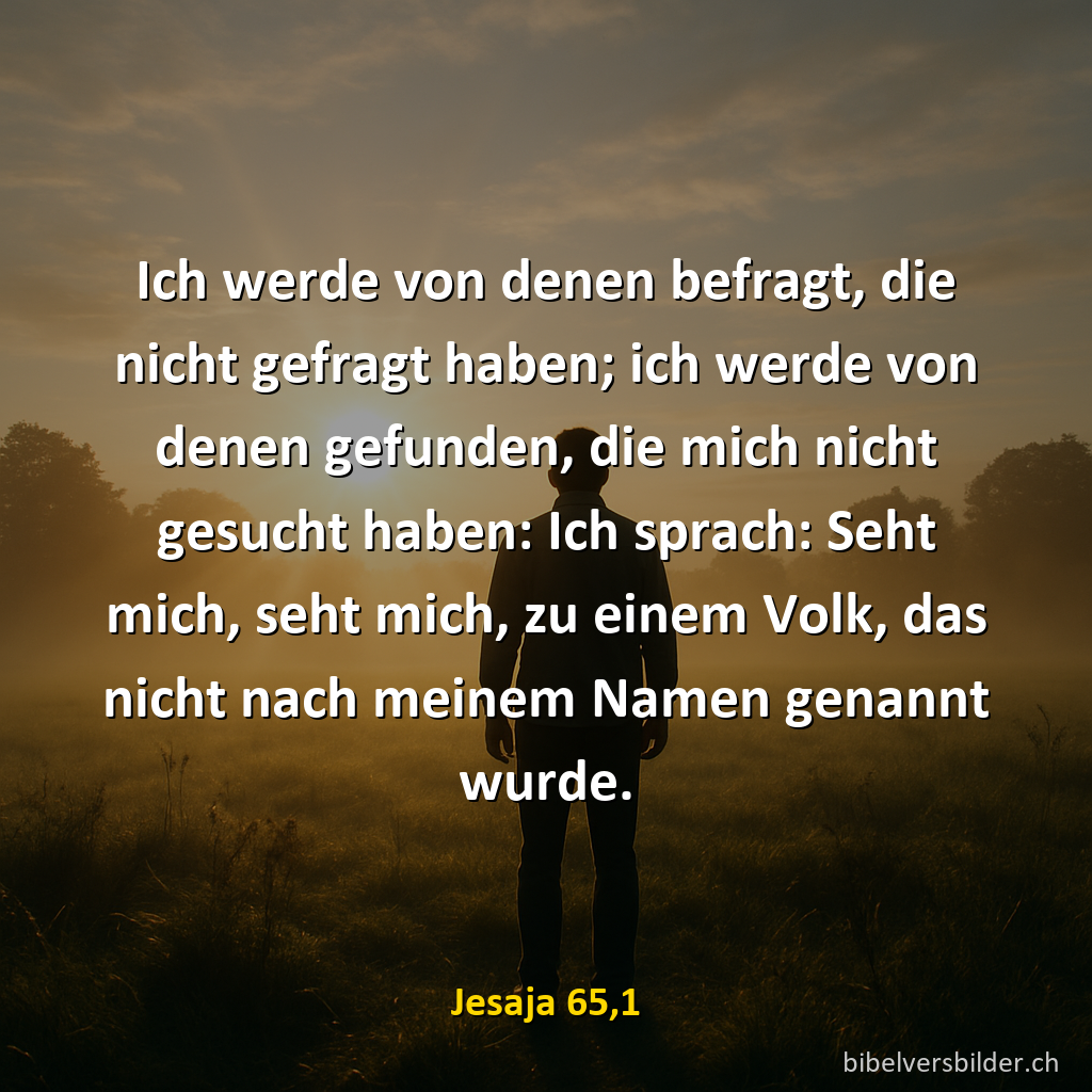 Jesaja 65,1