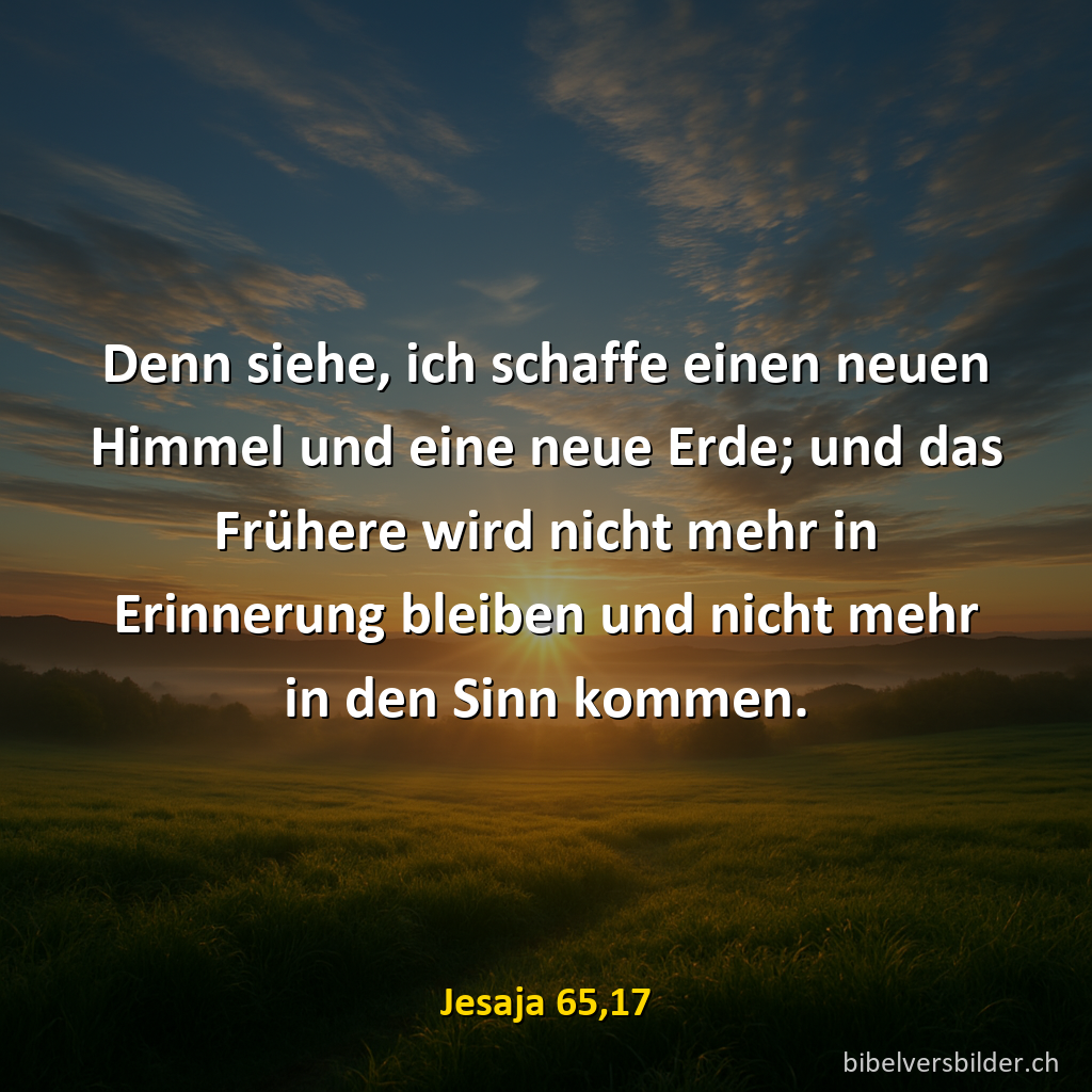 Jesaja 65,17