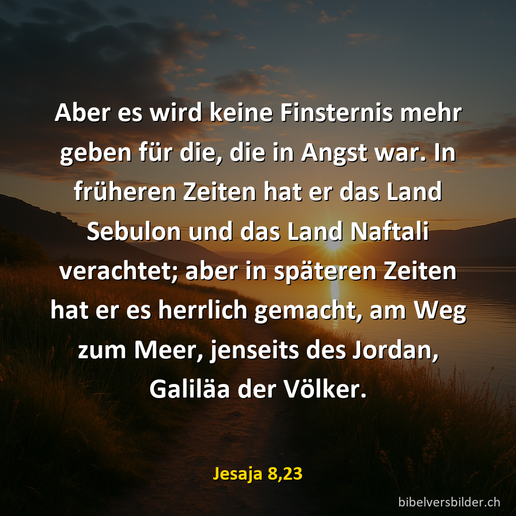 Jesaja 8,23