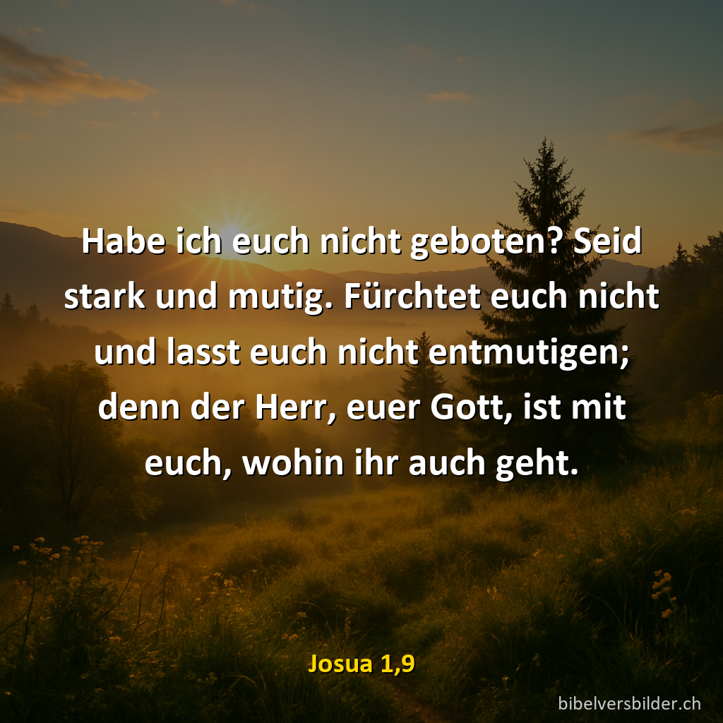 Josua 1,9