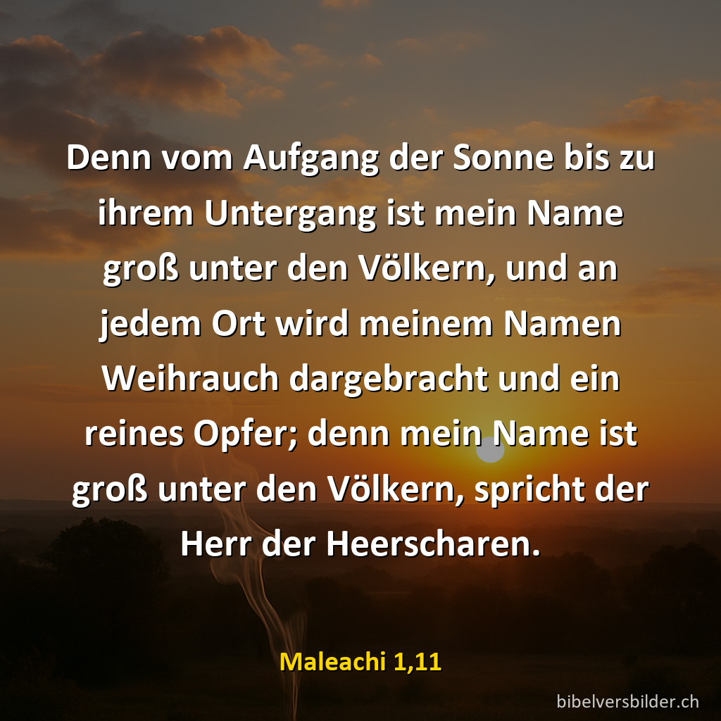 Maleachi 1,11