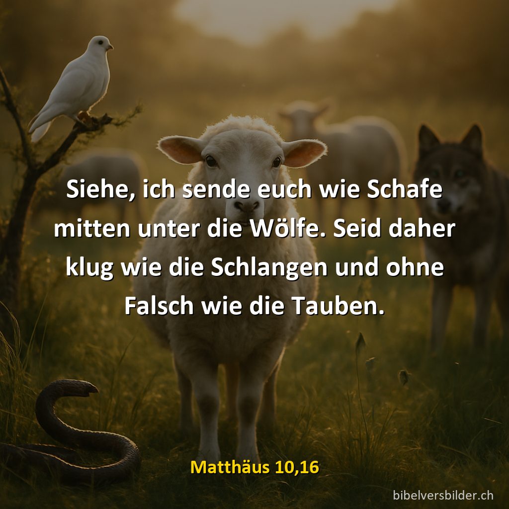 Matthäus 10,16