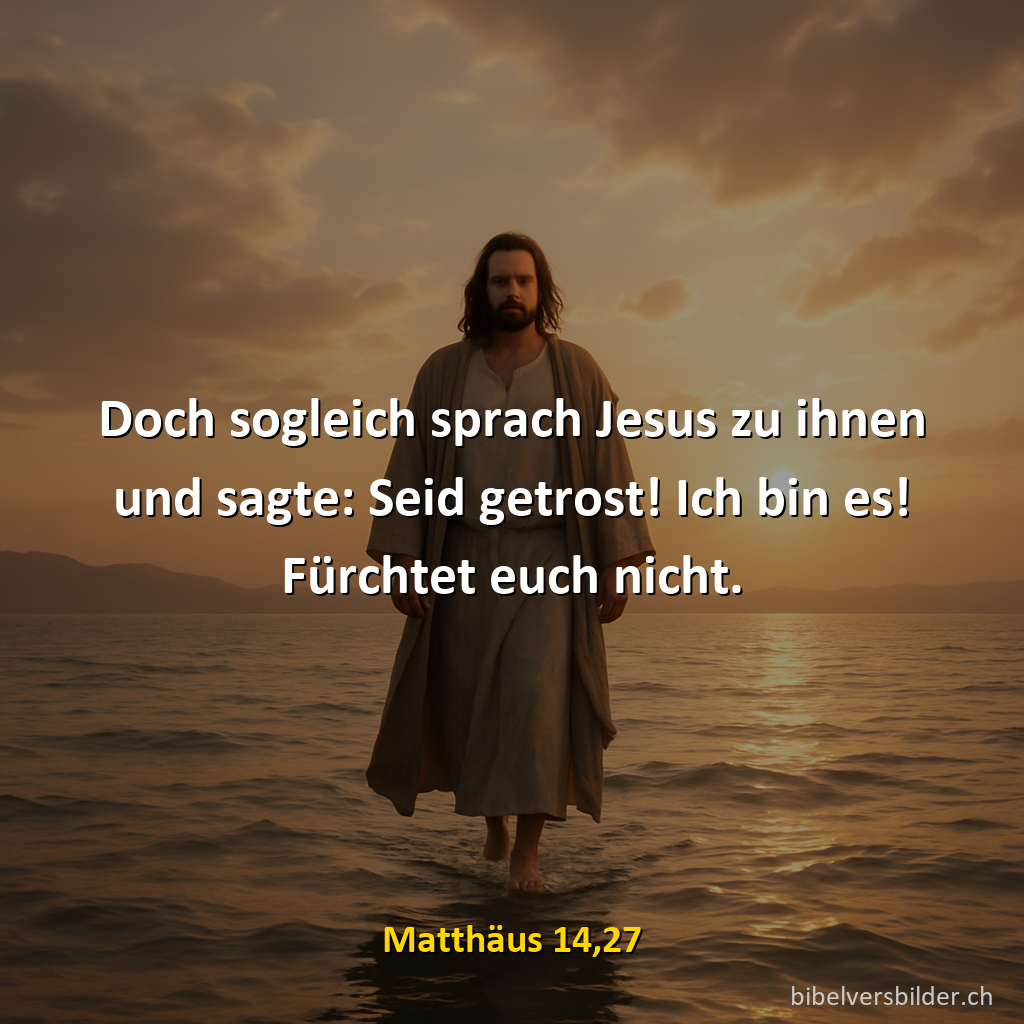Matthäus 14,27