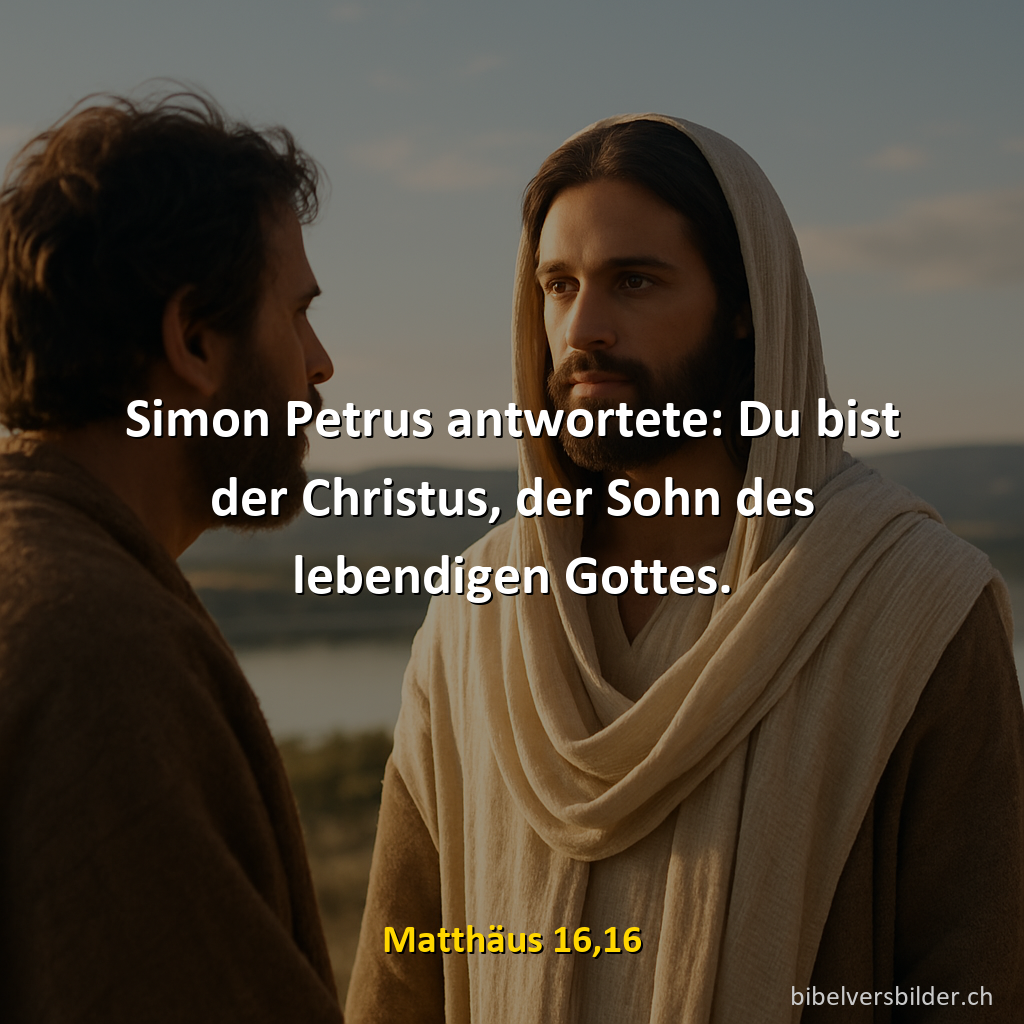 Matthäus 16,16