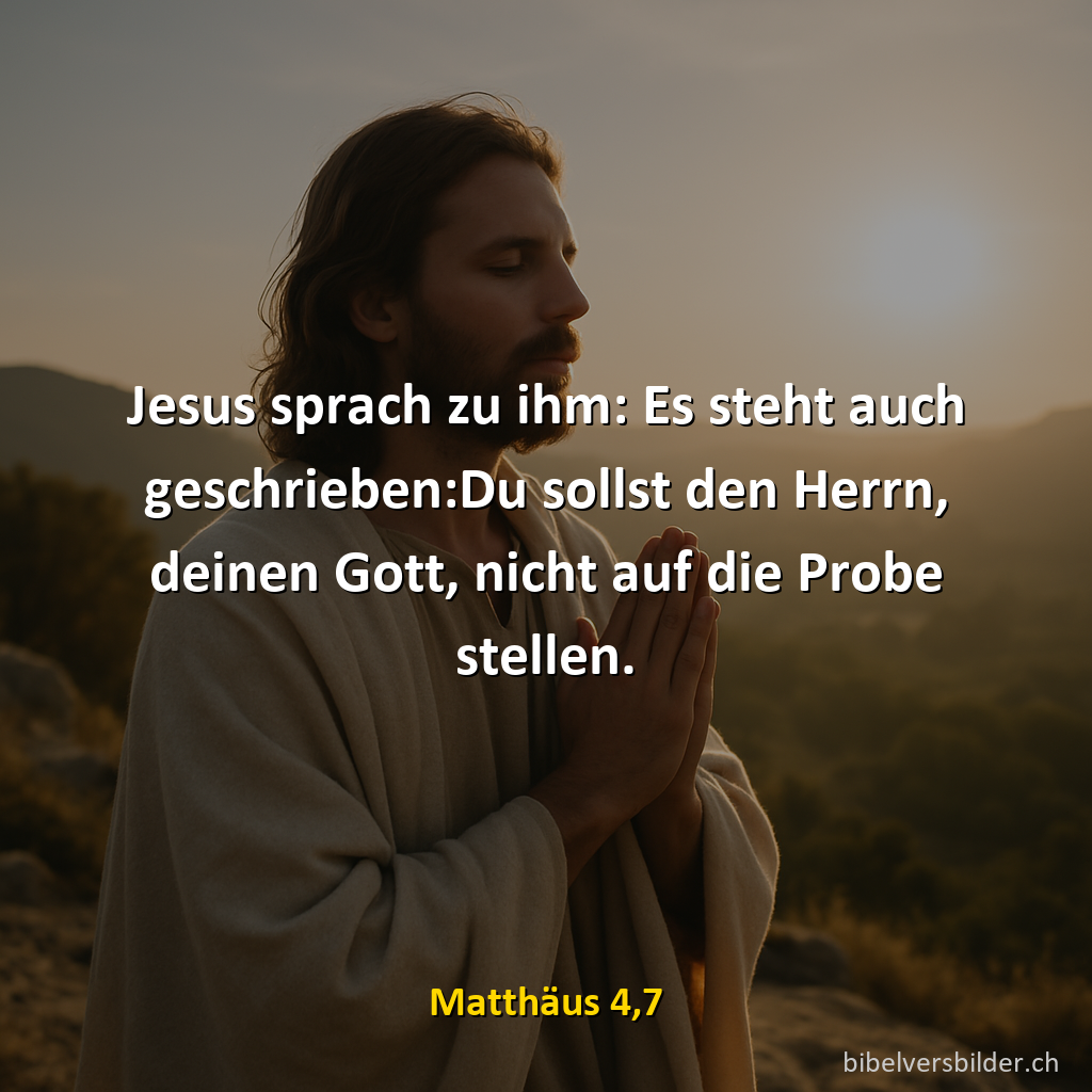 Matthäus 4,7