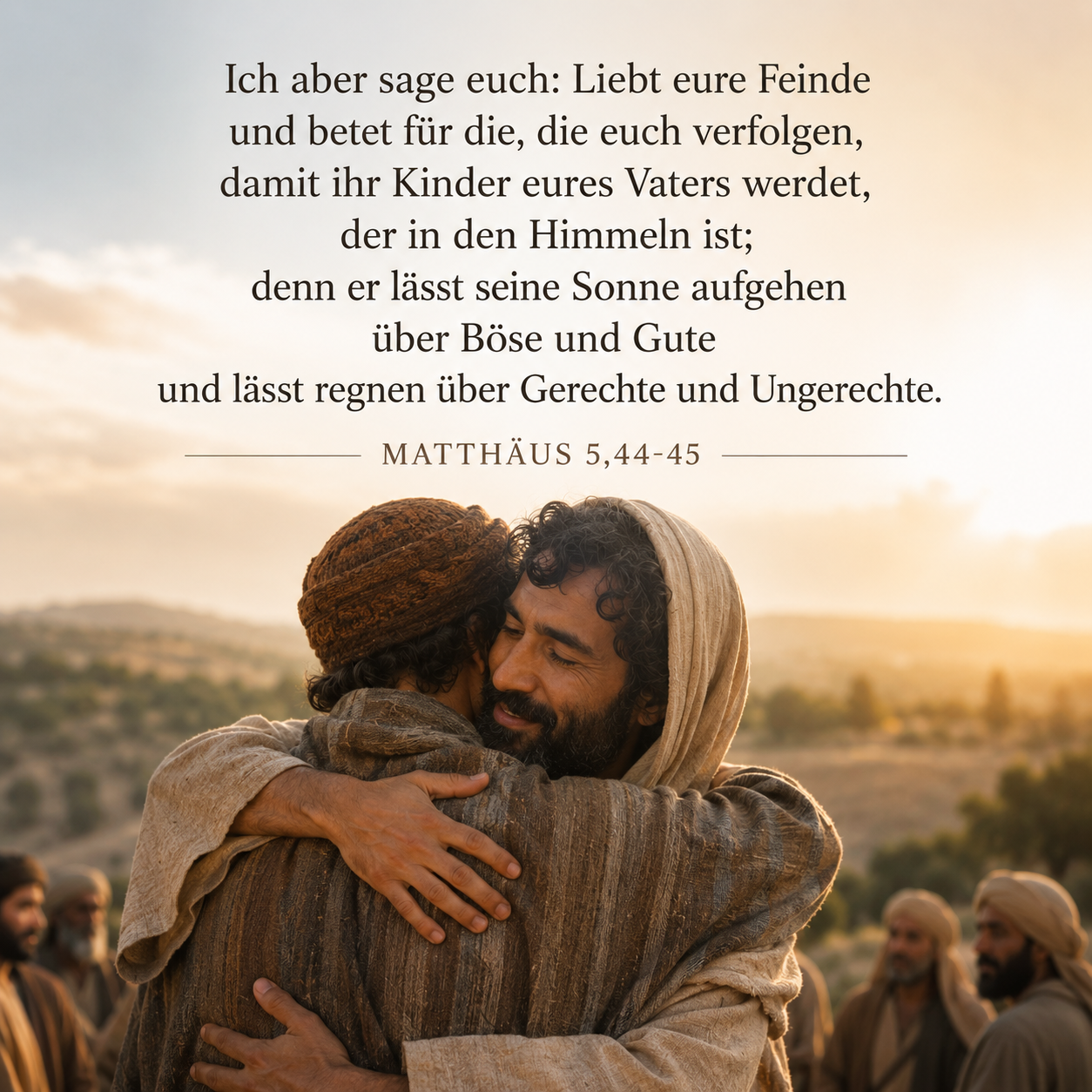 Matthäus 5,44-45