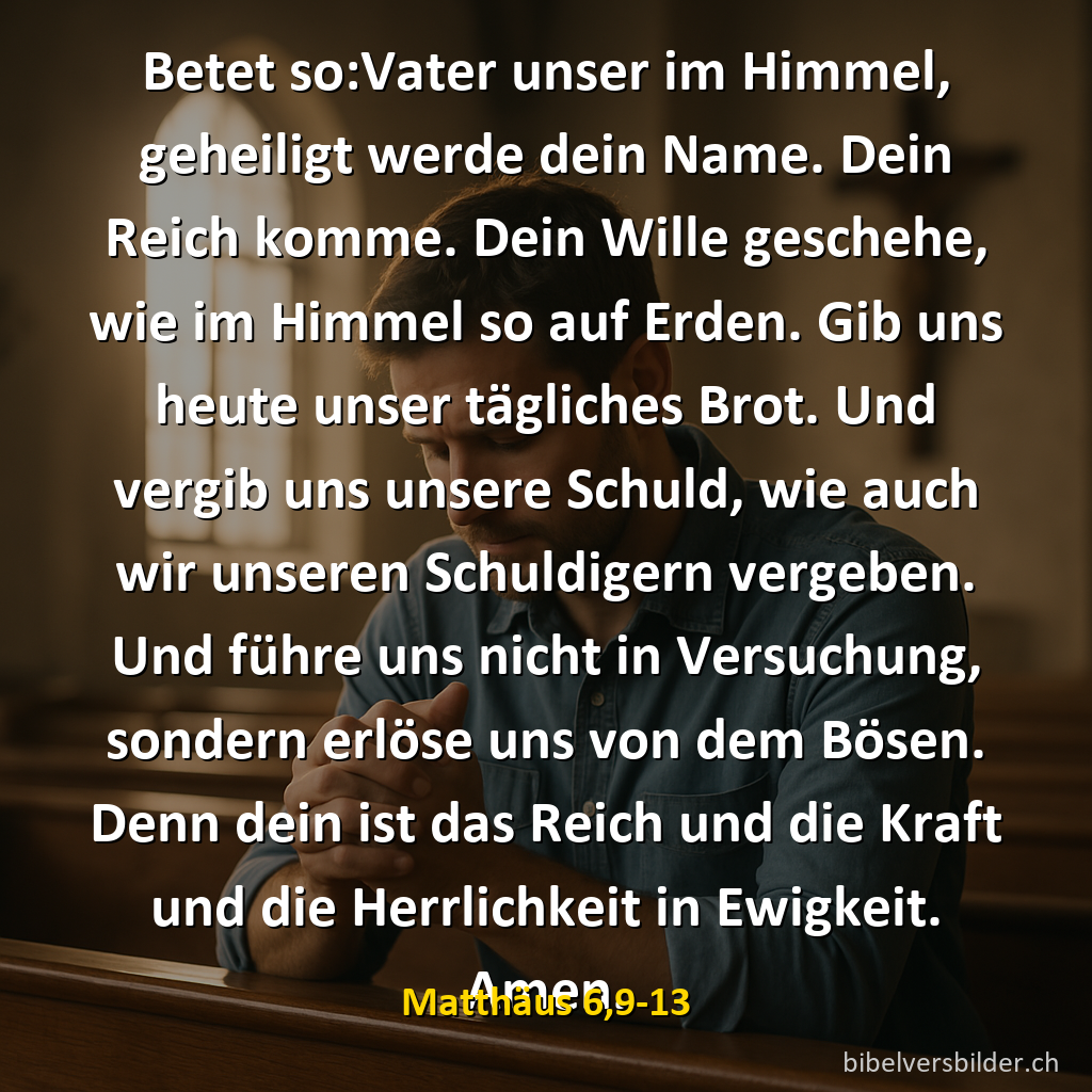 Matthäus 6,9-13