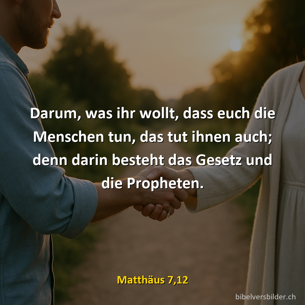 Matthäus 7,12