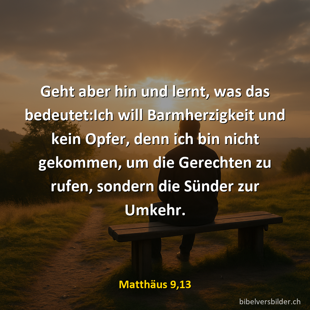 Matthäus 9,13