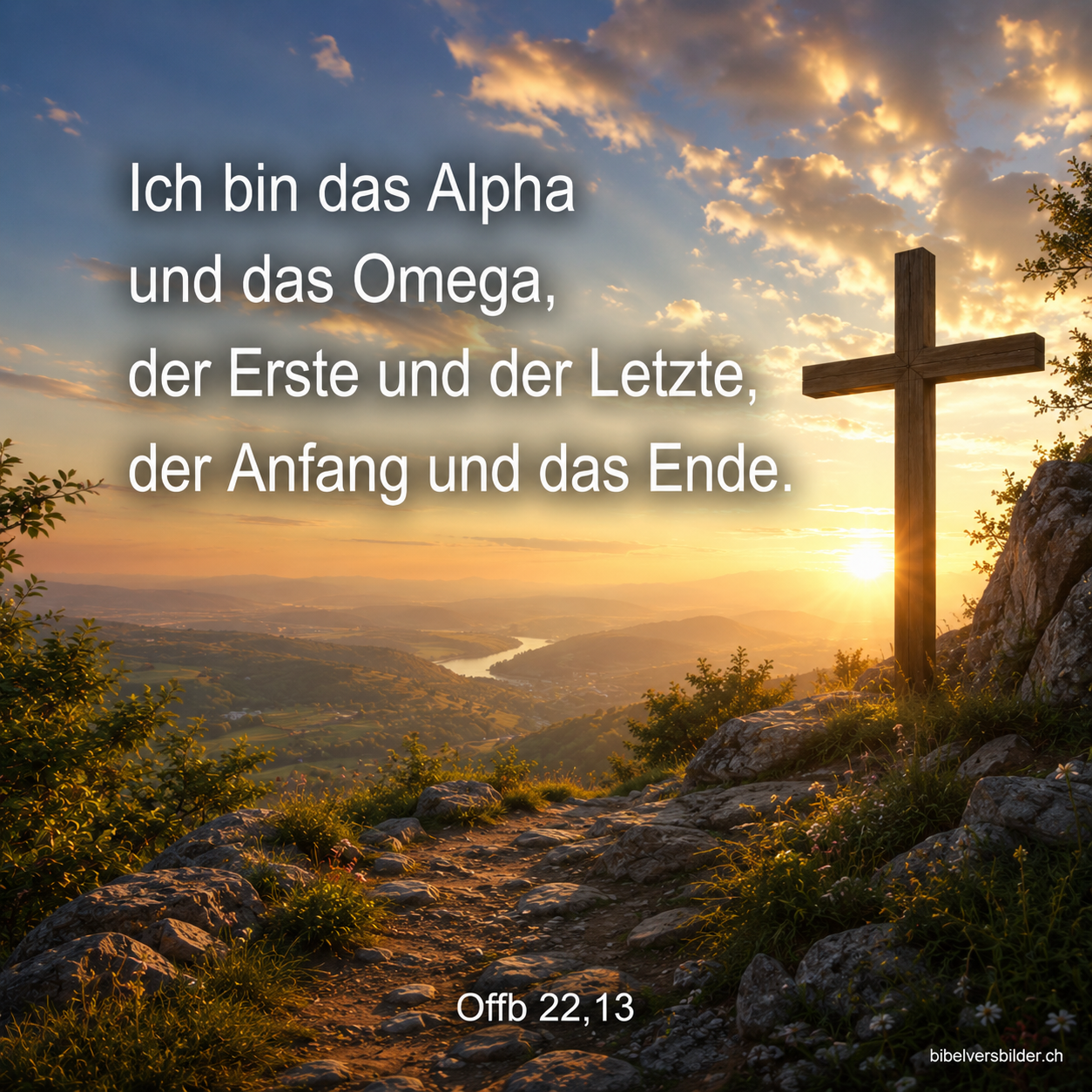 Offenbarung 22,13