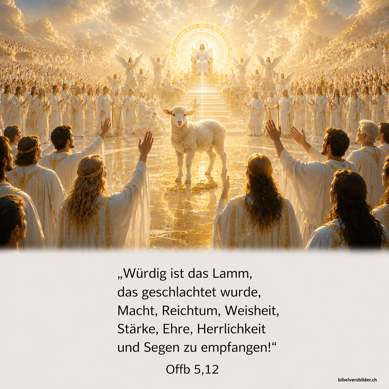 Offenbarung 5,12